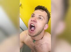 Cute guy wants some milk