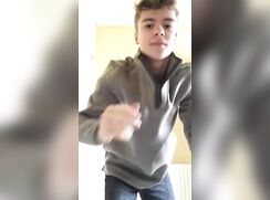 Guy undressing