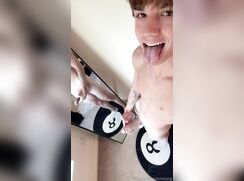 cute blonde big cock gio cascaes baited hot off clip