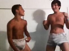 Vintage webcam: Dancing and stripping