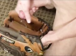 Baseball glove wanker