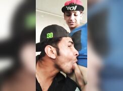 Arab man pays her to suck his penis