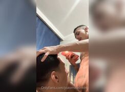 He exposed his friend by giving him a blowjob
