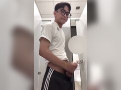 Handsome Asian Twink 44 - Publick Toilet