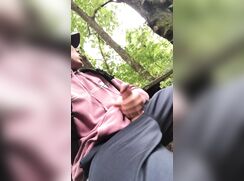 cute big cock tylerp wanking outside off