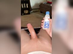 Jerking off on couch while nobody is home