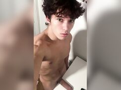 cute hung fit guy baited hot off