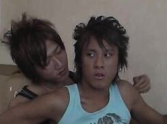 Two Hot Asians Get Naked