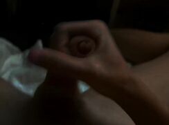 Dunkelheit mein der Beste Freund, wichsen bis es kommt.