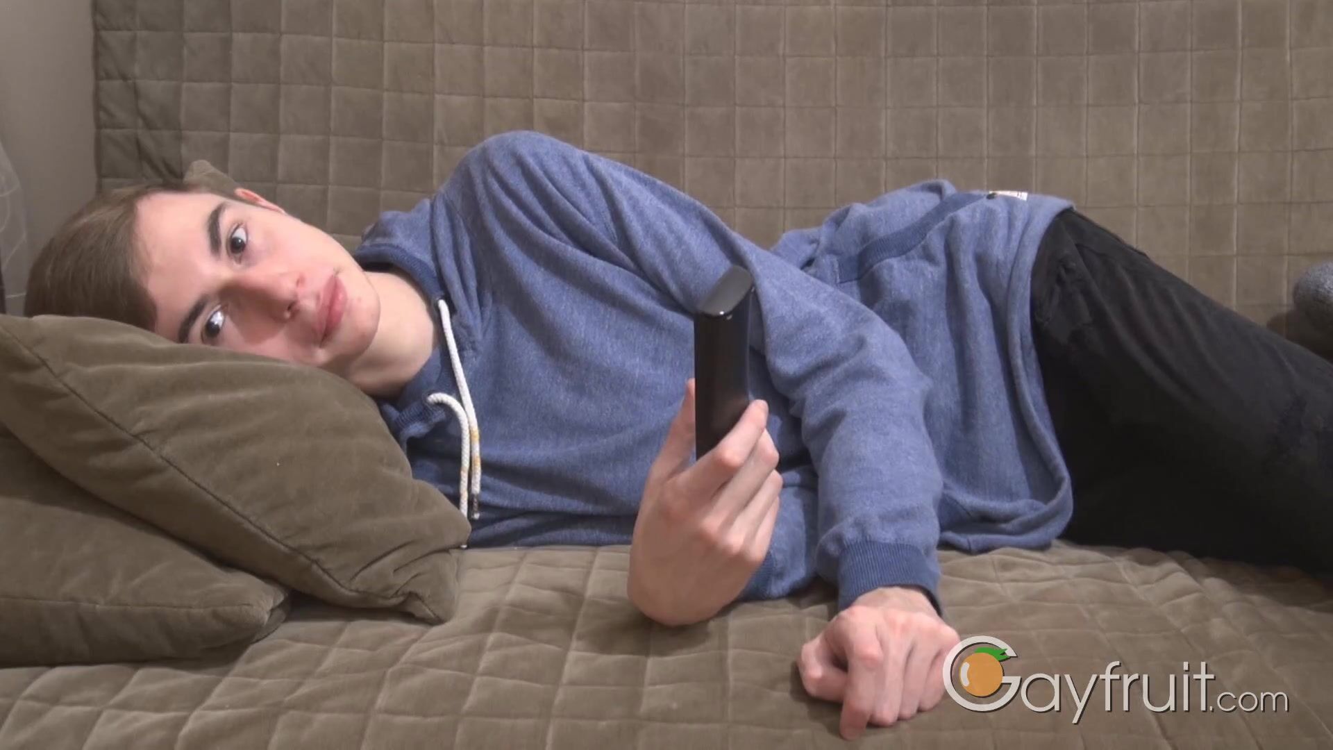 Couch Orange solo gay porn tube | GayPornTube