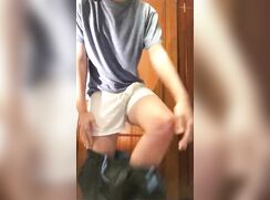 Chubb boy with giant cock