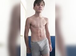 Guy strip body cock jerking solo porn