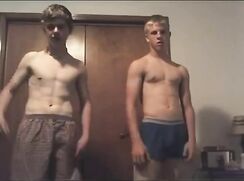 The boys next-door naked on web-cam