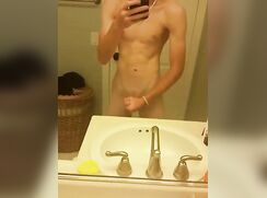 Smooth boy with a good load porn