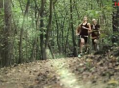a party after running