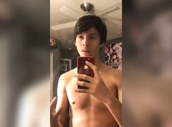 Dude shows off 8 inch dick