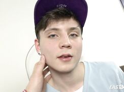 Handsome boy Jason Buell teen dick handjob