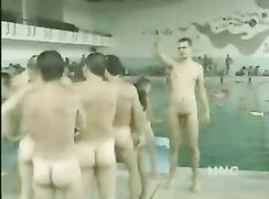 Vintage Archive Nude Co-ed Swimming Pool Session