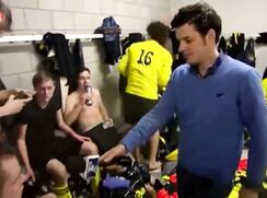 Television Interviewer Strips For Team Shower Interview porn