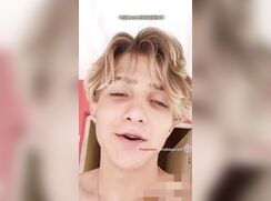 top straight curious blond german venezuelan tastes his cum - hot boys porn