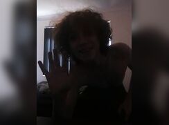 Cute, curly haired, happy boy porn