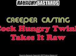 Cock hungry twink takes it all
