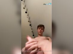 cute blonde noah anderson baited show off