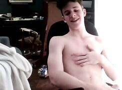 Chatty cute guy