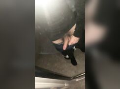 Cute boy teasing  off dick and ass