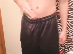 Lad with fit body cam wank