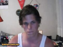 dirty boy cums in his undies