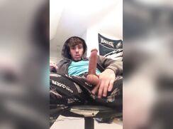 cute big cock tyler p dirty talking wanks off