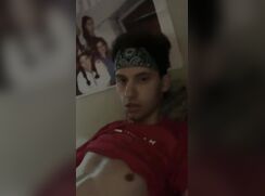Snapchat story  jerking off   listening to music in my bedroom - 06-03-25