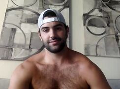 Str8 Hung Italiano Americano jerks off and cums