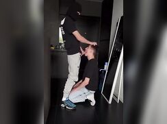 Str8 anon fucks twinks throat