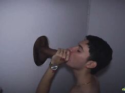 Nasty Boy Fucked at Glory-Hole