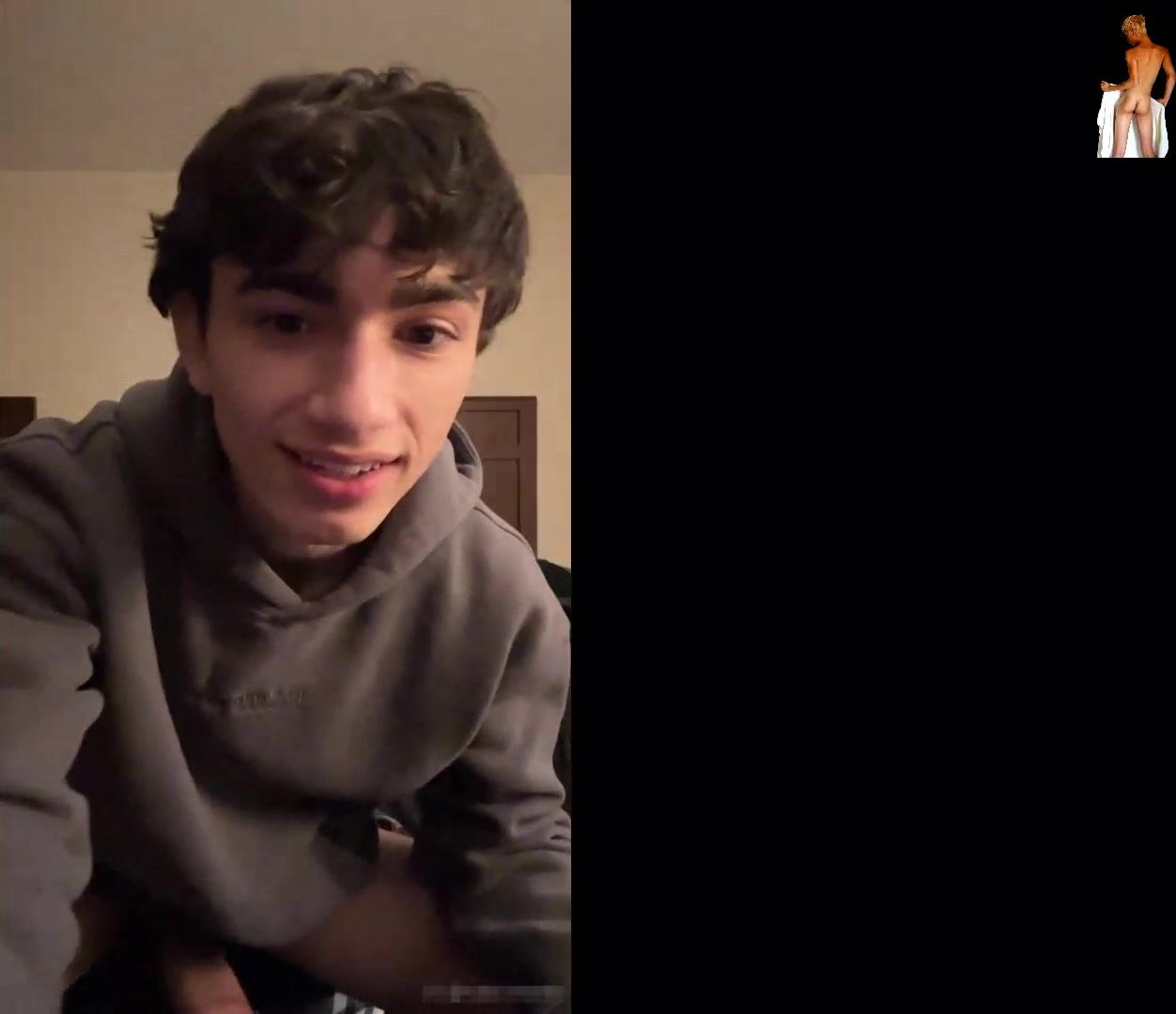 Cute fat dicked boy solo