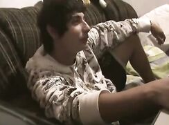 Straight friends buddy blowjob