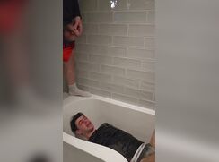 Boy gets pissed on 2
