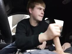 i sucked my dads cock in car and ate his cum
