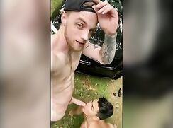 horny blowjob amateur public boyfriend blowjob