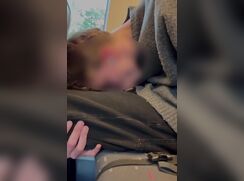 Selfsucking in the train...