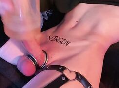 Masturbating with a fleshlight