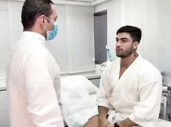 Daniel Montoya being fucked by his doctor