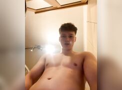 fit cute big cock blonde snapchating baited off