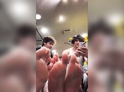 Yummy guys feet compilation
