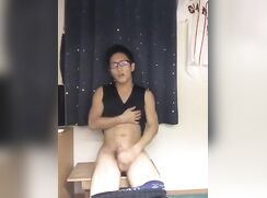 Re:Japanese glasses boy masturbation9