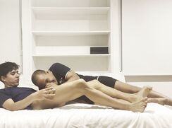 Masturbation anale de mon jeune voisin