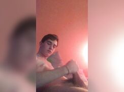 cute fit baited on bed hot off