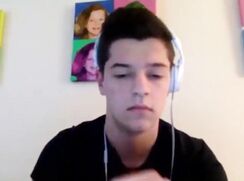 caught wanking by his sister